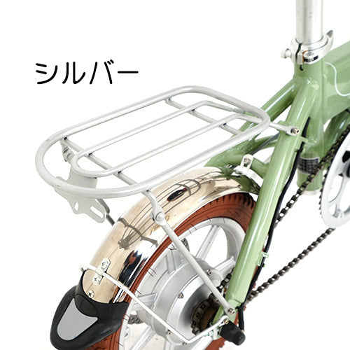 Holdon用 リアキャリア ブラック/シルバー( 後付け荷台 )